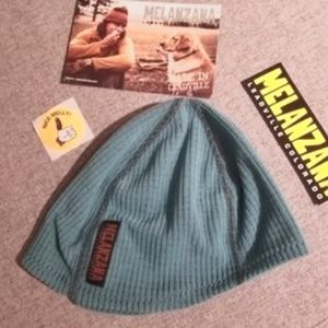 Melanzana Aqua Microgrid Unisex Beanie